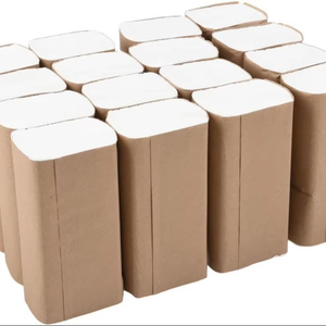 Mehrlagige Papierhandtücher 1-2 Schichten Reines Holzzellstoff Z-Faltung Einweg-Toilettenpapier Saugfähig für Restaurants Großhandel - Product Image 2