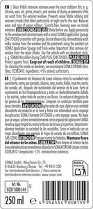 Hecho en Alemania, pulidor intensivo para limpieza de cristales de automóviles, 250 ml, elimina manchas difíciles y marcas de agua. - Product Image 6