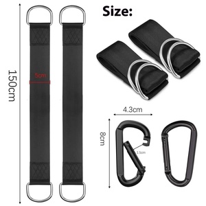 Bền & mạnh mẽ Polyester Swing ghế quan hệ ngoài trời võng treo dây thừng & cây đu dây đai - Product Image 3