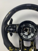 Volant Mercedes E300 2016 avec écran LED, sport, fibre de carbone, cuir pour W204 W218 W207 W172 C63 S A45 W213 W212 W463 CLS63