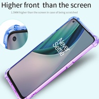 Coque de téléphone portable en TPU Gradient Design pour Oneplus 13R 13 12 11 Nord CE4 N300 N20 Housse de protection