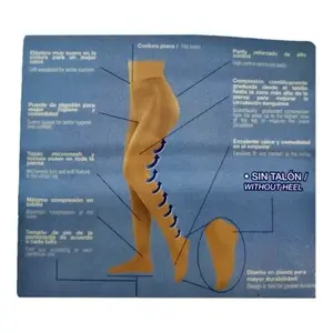 Collant a Compressione Integrale da Donna, Trasparenti, in Spandex Sottile, Taglia XL, per Uso Quotidiano - Product Image 3