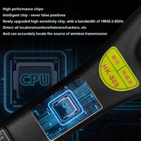 Detector de GPS para Automóvil, Detector de Señales Inalámbricas, Escáner de Cámaras, Localizador Digital, Detección Magnética, Anti-rastreo para Seguridad
