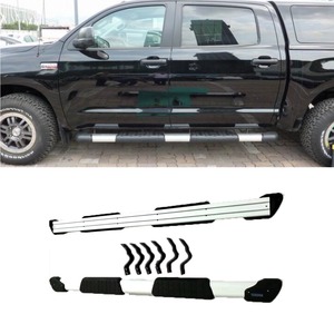 Car Side Footboard Running <b>Step</b> Bar Side <b>Step</b> Body Kit for TOYOTA Tundra 2006-2021 Running Board Side <b>Step</b> Modification Part - Product Image 1