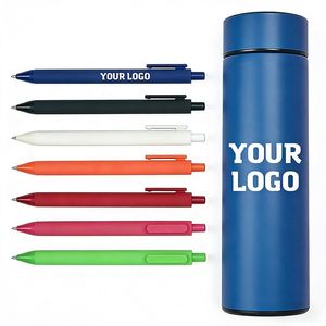Stylo bille publicitaire personnalisé en plastique vierge, idéal pour les cadeaux d'entreprise – Vente en gros à prix abordable - Product Image 1