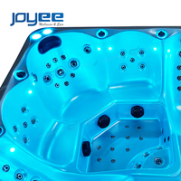 Bain à remous extérieur pour villa, baignoire de massage hydromassant JOYEE avec jets d'air