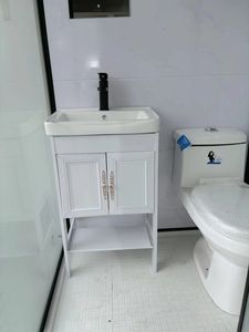 Unit kamar mandi universal, desain kapsul Modular Toilet dan pancuran terintegrasi Unit kamar mandi Prefab Modern - Product Image 5