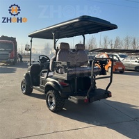 Voiturette de golf électrique chinoise 1-2 places, 4 roues, certifiée CE, autonomie 90 km, prix bas, directement de l'usine en Chine