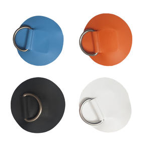 Anillos elásticos en D para almacenamiento de kayaks/tablas de surf con hebillas en D de acero inoxidable, correas para tablas SUP, parches de PVC de 6.5 cm, anillos de retención - Product Image 4