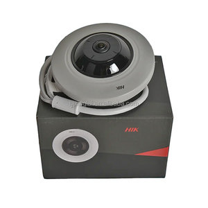 Caméra IP panoramique à objectif <span class=keywords><strong>fisheye</strong></span> avec capteur CMOS 12MP DS-2CD63C5G1-IVS avec microphone et haut-parleur intégrés, comptage des personnes, étanche IP67 - Product Image 1