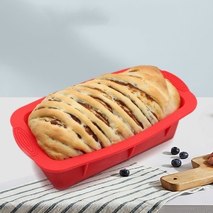 Non-stick Baking <b>Tools</b> Cake Tray Mould 100% Food Grade <b>Silicone</b> Bread Pan Toast Bread Mold - Product Image 5