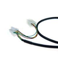 Connecteur Molex 5557-5559 à pas de 4,2 mm, 6 broches, avec câble blindé 26 fils pour la transmission de signal des équipements d'automatisation