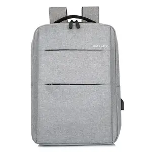 Straightforward and comfortable convenient and efficient waterproof and unisex USB charging laptop backpack
