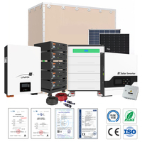 Panneaux solaires HF à usage domestique 5KW 10KW 15KW 20KW 30KW Système d'alimentation solaire hors réseau Énergie solaire hybride avec batterie