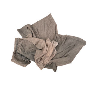 Tela de lana de colores mezclados, trapos a granel de algodón reciclables de Color oscuro, material de limpieza industrial de residuos mezclados - Product Image 4