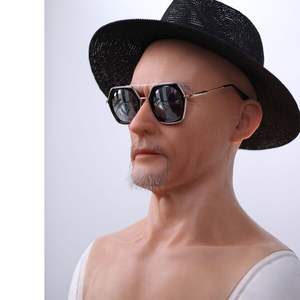 หมวกสยองขวัญฮาโลวีนทำจากซิลิโคนหน้ากากสำหรับตกแต่งคอสเพลย์แนวเขี้ยวลากดินสมจริงแบบเต็มหน้าสำหรับงานปาร์ตี้ - Product Image 5