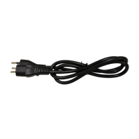 Câble d'alimentation standard suisse avec prise de type J et extrémité femelle IEC, trois conducteurs, trois broches, 1 mètre, pour appareils électroménagers