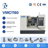 Centro de Mecanizado Vertical de Alta Precisión de 3 Ejes VMC1160, Máquina Fresadora CNC con Cambiador Automático de Herramientas (Uso Pesado 600x600)