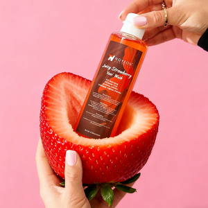 Etiqueta privada Fresa Yoni Gel Jabón Naturals Lavado íntimo Wap Oil Low Moq - Product Image 5