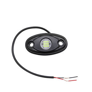 Luz LED monocromática de 12V 10W de gran venta, luz de chasis 9SMD, luz de roca con opción multicolor, luces decorativas de iluminación inferior universales para coche - Product Image 5