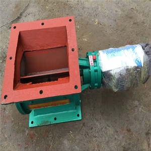 Anti Clog Gate Stainless Steel Pneumatic OEM Adjustable Discharge Industrial Air <b>Dust</b> Cleaning CE Certified 200*200 High Quality - Product Image 3