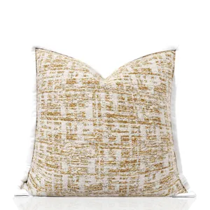 Tiff Home Wholesale Hot Style 45*45cm Brief Embroidered 100% Polyester Cushion For Home Decor