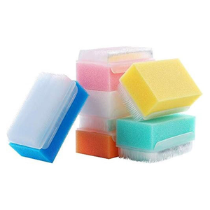 แปรงขัดผิวแบบใช้แล้วทิ้ง RICH ปลอดเชื้อ เป็นมิตรกับสิ่งแวดล้อม ได้รับการรับรองมาตรฐาน CE พร้อมคลอเฮกซิดีน กรรไกรตัดเล็บ ฟองน้ำนุ่ม บรรจุในแผงพลาสติก PP - Product Image 4