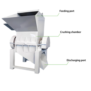 Machine de broyage automatique de bouteilles en plastique pour animaux de compagnie, broyeur de plastique à prix bas, vente chaude - Product Image 6