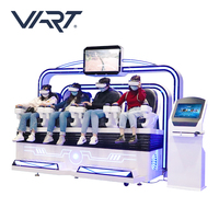 Siège de réalité virtuelle 5D 6D 9D Vr, parc de centres commerciaux, chaises en forme d'oeuf, 2 4 6 sièges, cinéma 4D