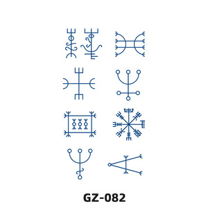 Tatouages semi-permanents Imperméables et durables 2 semaines Encre à base de plantes <span class=keywords><strong>Faux</strong></span> tatouages réalistes - Product Image 2