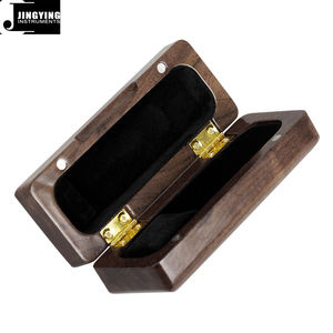 Jingying 2025 Vente en gros d'usine <span class=keywords><strong>Saxophone</strong></span> alto haut de gamme Noir et or Embouchure + Étui en bois rouge Ensemble de pièces et accessoires pour <span class=keywords><strong>saxophone</strong></span> - Product Image 4