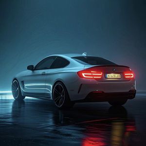 Acrílico Uv Impresión Coche de lujo Iluminación decorativa Póster de pared P STER Led De Mercedes Amg - Product Image 3