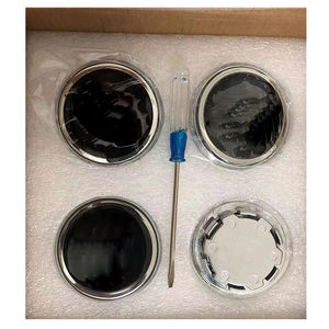 4 piezas de cubiertas de rueda con logo de coche, iluminación LED magnética, luz de destello energética para coche, iluminación flotante para el centro de la rueda - Product Image 6