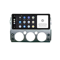 12,3 Zoll Android 14 für Toyota FJ Cruiser J15 2006 - 2020 Haupteinheit All-in-One Autoradio Multimedia-Navigation QLED Universal
