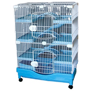 Nouveauté <span class=keywords><strong>Cage</strong></span> à Lapin en Fil de Fer Luxe Grande Maison Clapière pour Lapins - Product Image 2