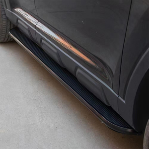 ชุดบันไดข้าง<span class=keywords><strong>รถ</strong></span>ยนต์สีดำ 2 ชิ้น/ชุด สำหรับ Chevrolet Traverse ปี 2024 2025 2026 ทำจากอลูมิเนียม ป้องกันรอยขีดข่วน - Product Image 3