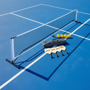 <span class=keywords><strong>Prix</strong></span> d'usine : Cadre de pickleball portable avec filet, système de filet professionnel pour le pickleball avec sac de transport - Product Image 1