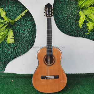 Guitarra portátil 3/4, Guitarra clásica profesional, 36, parte superior sólida, venta de fábrica - Product Image 3