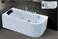 Baignoire intelligente moderne et minimaliste, autoportante, pour petit appartement, usage domestique, à température constante