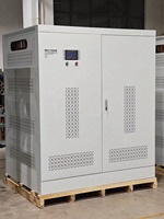 Régulateur de tension automatique triphasé SVC SBW 200 kVA 50 Hz LCD AC en cuivre, stabilisateur servo 220 V/380 V pour alimentation électrique