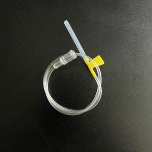 Agujas de Mariposa Desechables para Uso Médico con Conexión Luer Slip Lock, Diferentes Tamaños, Codificadas por Color, 21g 23g, Sets para Venas del Cuero Cabelludo, Cuidado Veterinario - Product Image 1