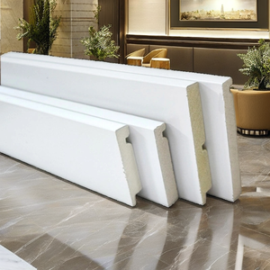 Rodapié de vinilo para suelo de pared blanca con acabado altamente duradero, diseño moderno para aplicaciones de hotel, compra económica - Product Image 2