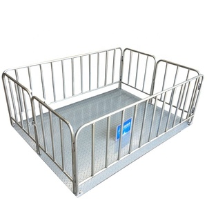 Günstige Hochwertige Schaf- und Ziegenwaage 500 kg Viehwaage mit Zaun - Product Image 1