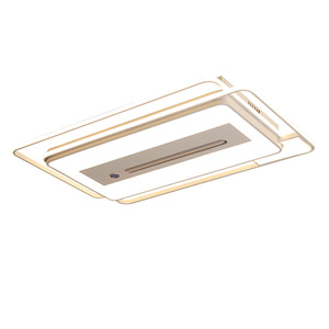 Invisible Fan <b>Light</b> <b>Led</b> <b>Ceiling</b> <b>Light</b> Flush Mount For Living Room Bedroom 2026 New Style Minimalist Bladeless Design - Product Image 2