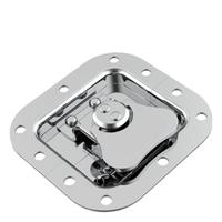 Vente directe d'usine de matériel de serrure à bagages à ressort Serrures de boîtier d'aviation à pression moyenne Serrures papillon plates Boucles de boîtier