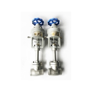 Válvula de Cierre Criogénica China con Aislamiento al Vacío PN25, Válvula de Seguridad con Brida para Hidrógeno Líquido LH2 para Tecnología de Celdas de Combustible - Product Image 5