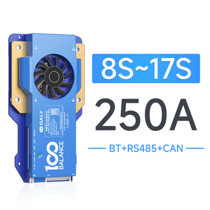 Carte de gestion de batterie intelligente JK LiFePO4 BMS 1A/2A à équilibrage actif 7S/8S-24S 250A 40A-500A 24V/36V/48V/60V/72V pour batteries LTO/LiPo - Product Image 1