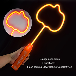 Venta al por Mayor de Varitas Mágicas de Plástico con Luz LED, Regalos de Princesa de Hadas, Decoración para Fiestas de Halloween, Eventos y Clubs - Product Image 4