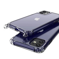 Coque rigide en TPU avec sangle pour Iphone, antichoc, avec crochet, pour Iphone 13, 12, 11 Pro Max, XS, XR, XS MAX, 7, 8 Plus, offre spéciale,