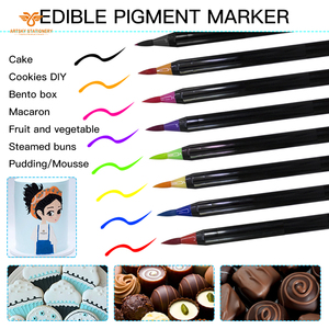 Assorted <strong>Color</strong> <strong>Edible</strong> Ink <strong>Marker</strong> Pen Baker Pigment <strong>Marker</strong> for Children DIY, <strong>Edible</strong> <strong>Food</strong> <strong>Marker</strong> - Product Image 5